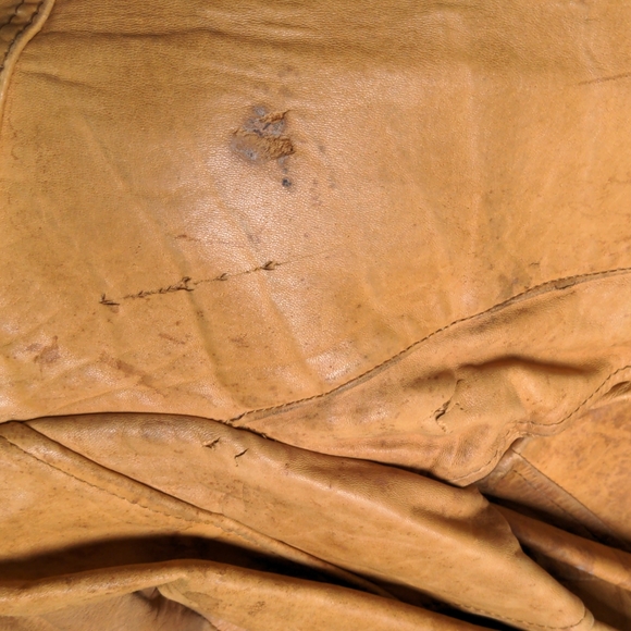 100% Old Leather Gary Gordon by Julius & Sons Leather Jacket - Picture 9 of 11